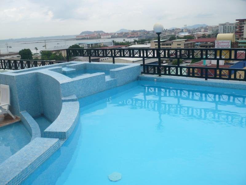 Hotel Bahia Suites Panama Stadt Exterior foto